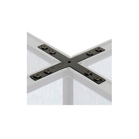 Interion By Global Industrial Interion Four Way Connector Kit With 1 Pass Through Cable 238646P